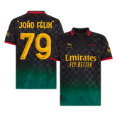 Maillot extérieur AC Milan « JOÃO FÉLIX » n° 79, quatrième édition 2024/25